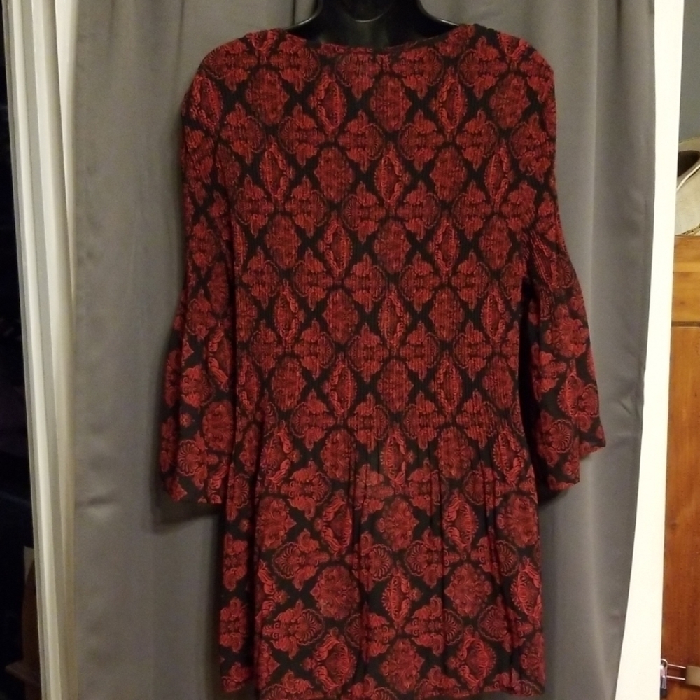 Catherine's pleated blouse Holidays size 0X(14/16) - Picture 5 of 8